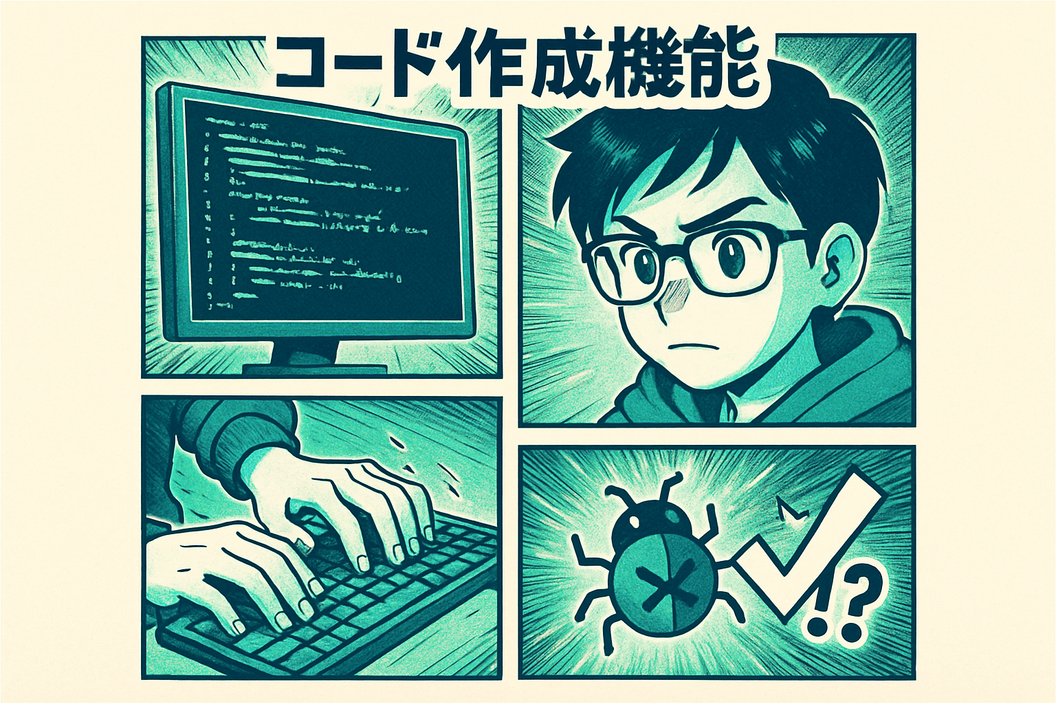 コード作成・デバッグ